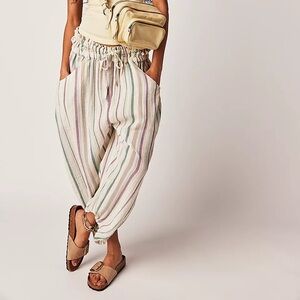 NWT Free People Lust Over Yarn Dyed Pants
